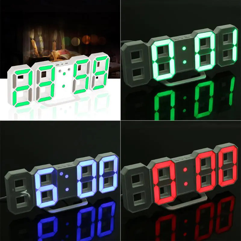 Digital LED Electronic Desktop Clock